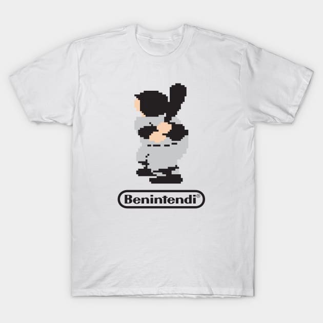 White Sox Andrew Benintendi 8-bit T-Shirt by Super Secret Villain